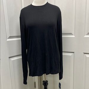 Cherokee Authentic Workwear Black Long Sleeve Shirt Large NWT